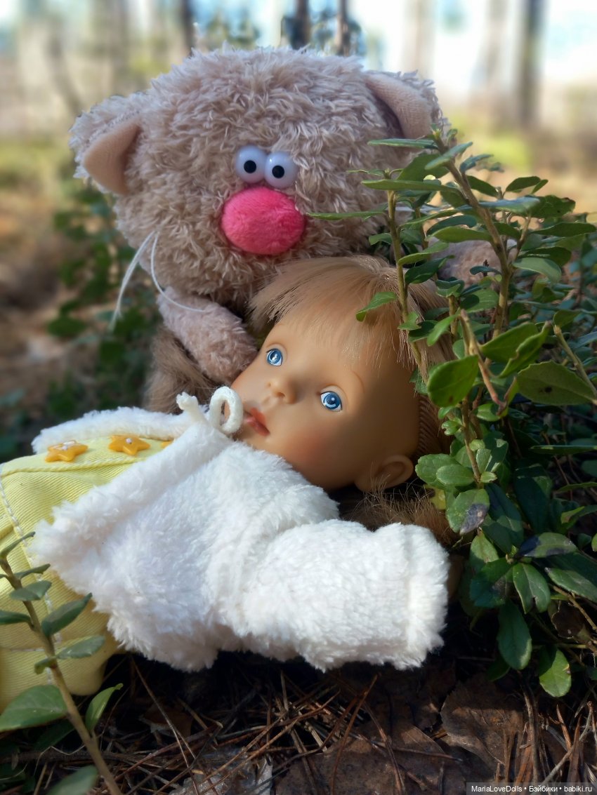 Весной наслаждаясь — Куклы Sylvia Natterer (Сильвия Наттерер): Gotz (фото 10)