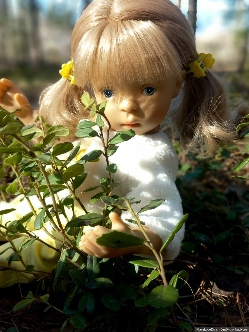 Весной наслаждаясь — Куклы Sylvia Natterer (Сильвия Наттерер): Gotz