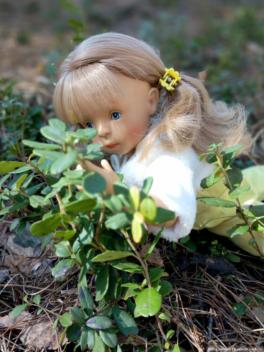 Весной наслаждаясь — Куклы Sylvia Natterer (Сильвия Наттерер): Gotz (фото 6)