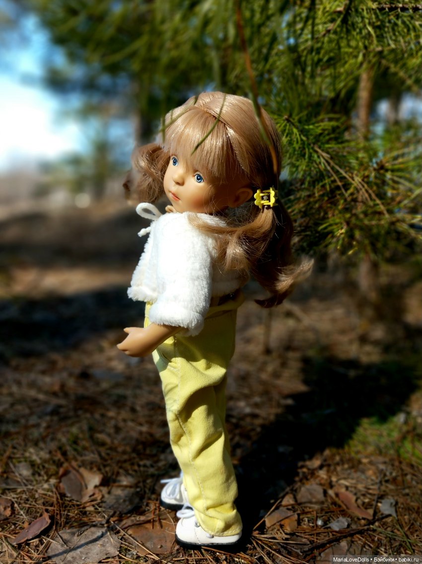 Весной наслаждаясь — Куклы Sylvia Natterer (Сильвия Наттерер): Gotz