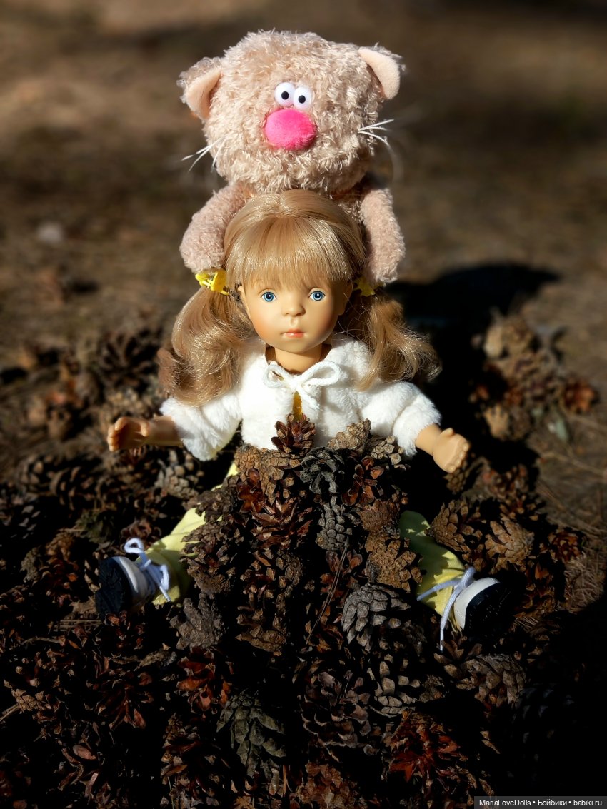 Весной наслаждаясь — Куклы Sylvia Natterer (Сильвия Наттерер): Gotz
