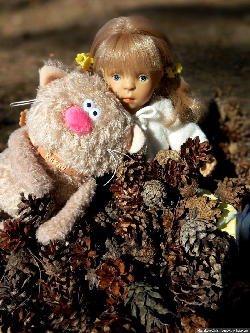 Весной наслаждаясь — Куклы Sylvia Natterer (Сильвия Наттерер): Gotz