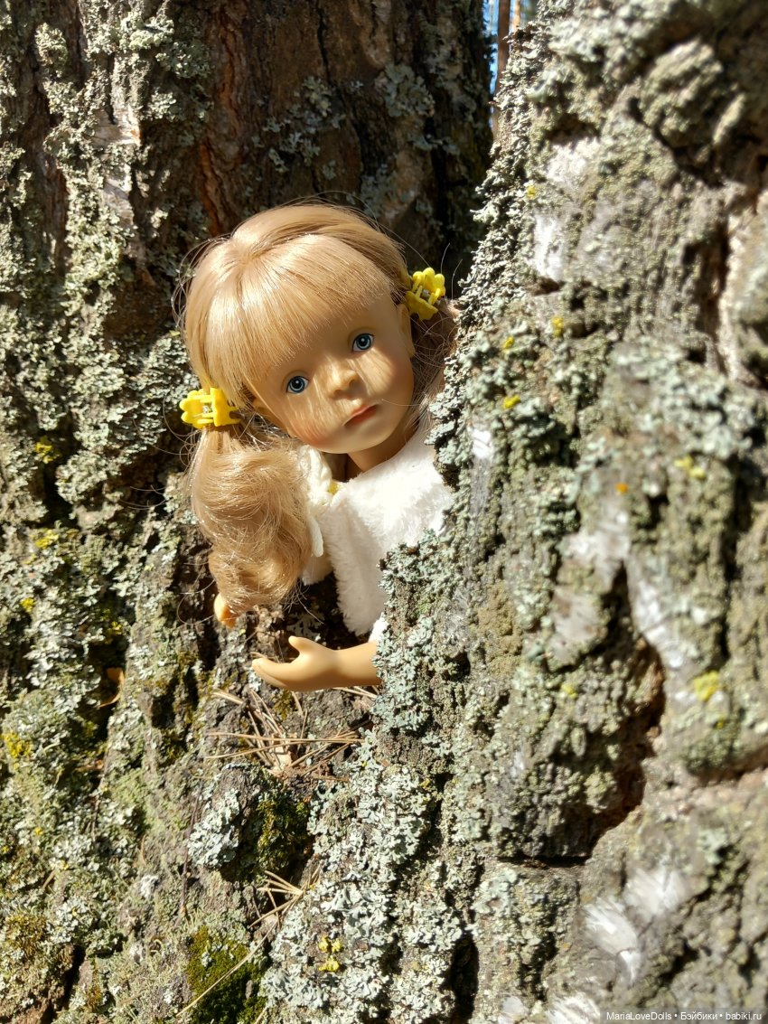 Весной наслаждаясь — Куклы Sylvia Natterer (Сильвия Наттерер): Gotz