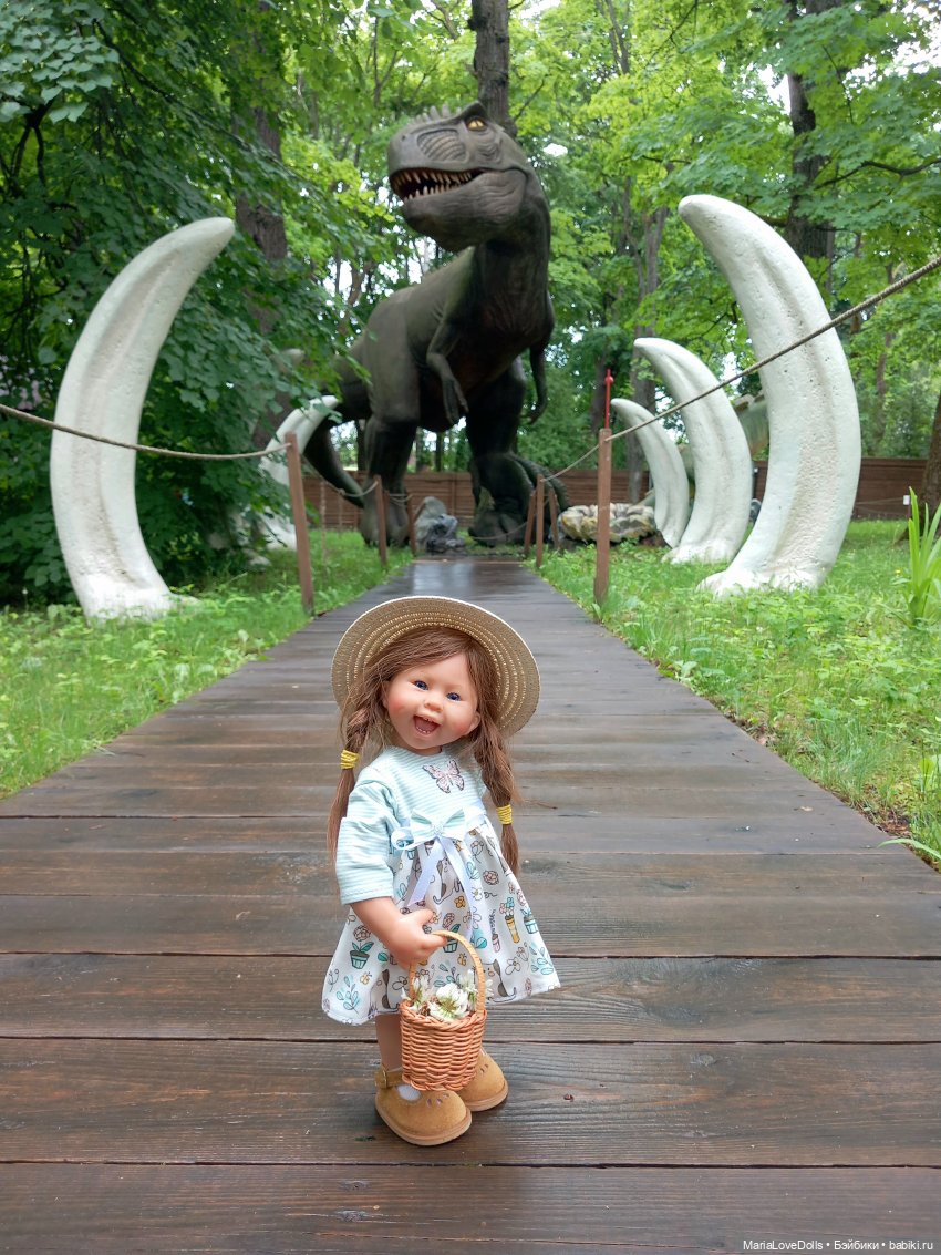 🦖 Динопарк встречает Лею... 🦖