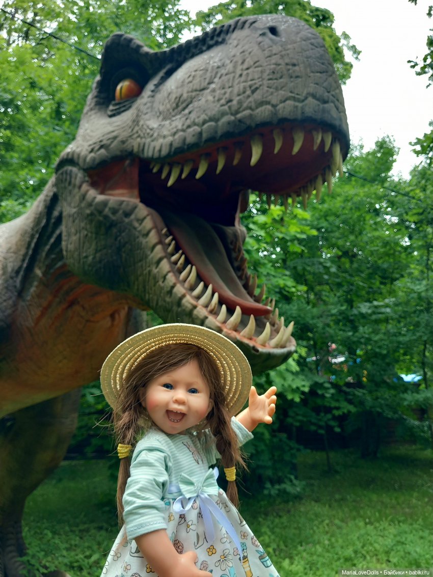 🦖 Динопарк встречает Лею... 🦖