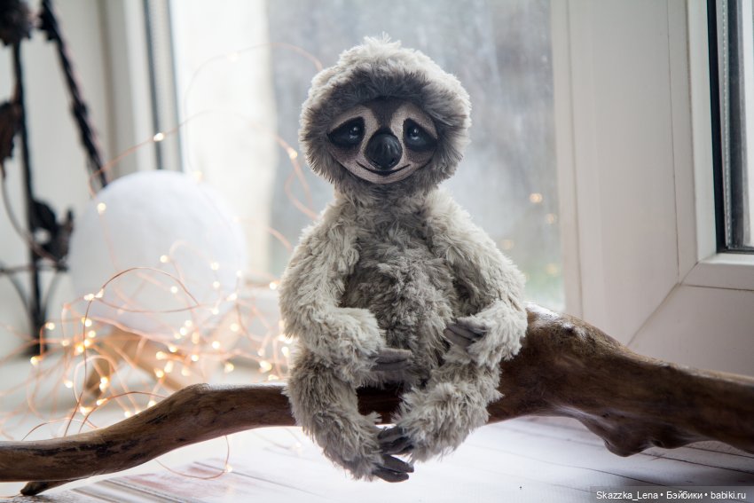 Лэн и странное существо — Авторские текстильные куклы: Вальдорфские