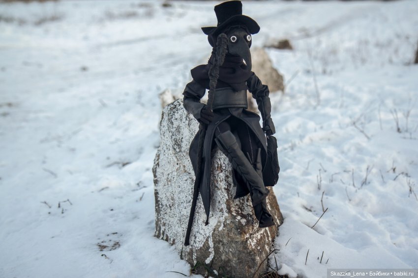 Доктор Чума — Авторские текстильные куклы: Вальдорфские (фото 4)