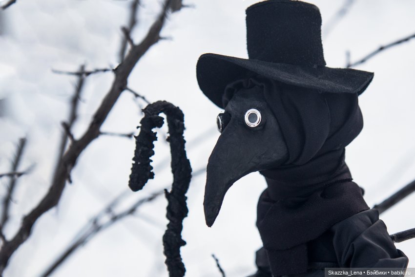 Доктор Чума — Авторские текстильные куклы: Вальдорфские (фото 7)