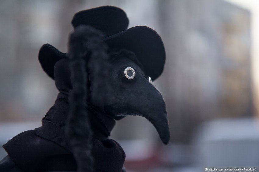 Доктор Чума — Авторские текстильные куклы: Вальдорфские (фото 8)