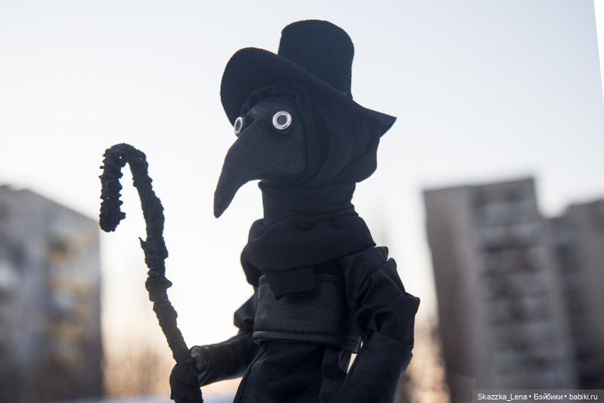 Доктор Чума — Авторские текстильные куклы: Вальдорфские (фото 5)