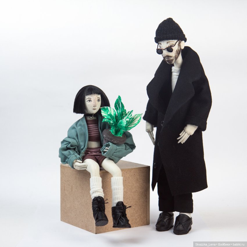 Леон и Матильда — Авторские текстильные куклы: Вальдорфские (фото 3)