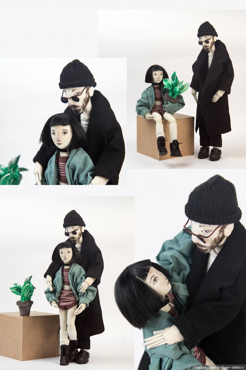 Леон и Матильда — Авторские текстильные куклы: Вальдорфские (фото 5)