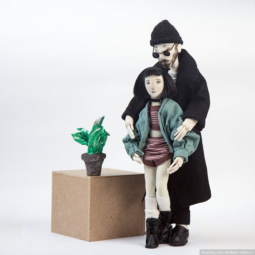 Леон и Матильда — Авторские текстильные куклы: Вальдорфские (фото 2)