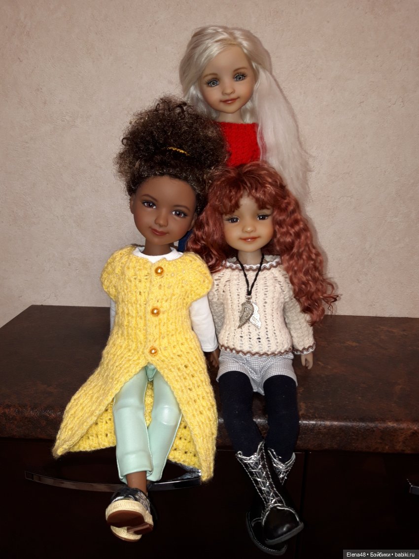 Три подружки вечерком — Куклы Dianna Effner (Эффнер) из винила: Little Darling (фото 2)