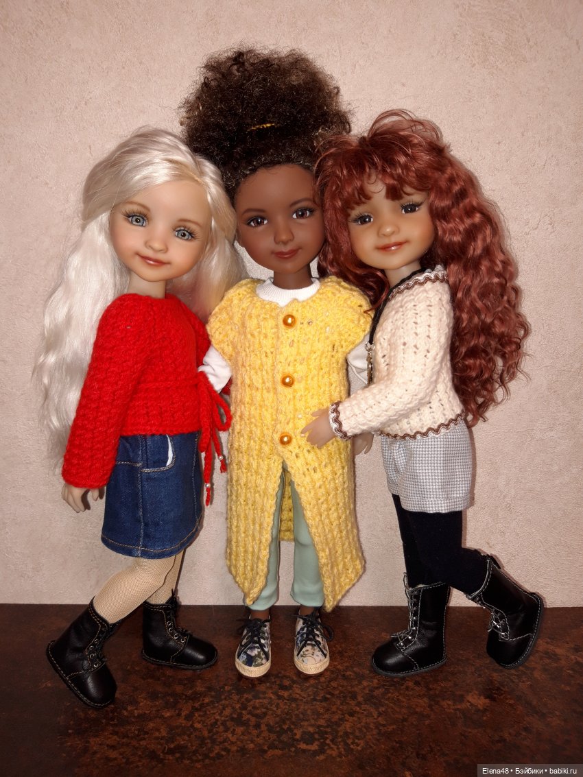 Три подружки вечерком — Куклы Dianna Effner (Эффнер) из винила: Little Darling (фото 3)