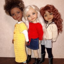 Три подружки вечерком