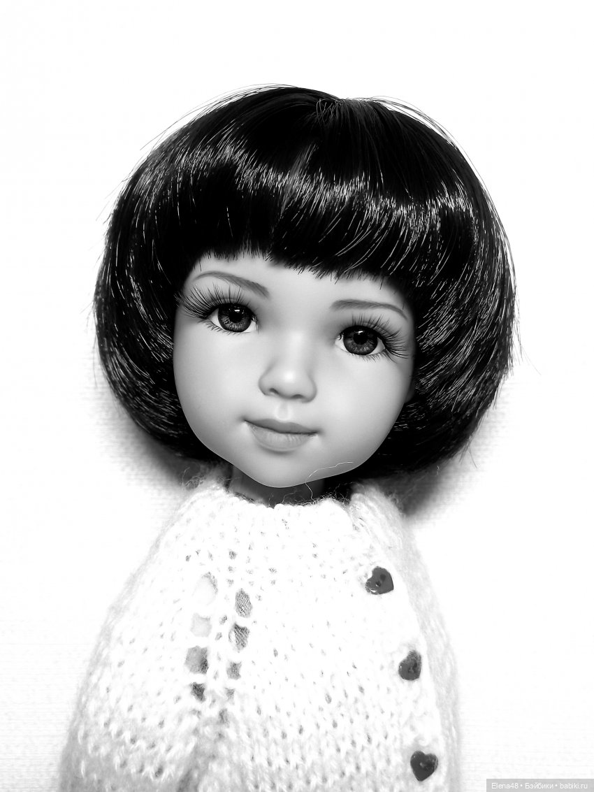Портретные куклы — ООАК Paola Reina (Паола Рейна) и испанских кукол: перерисовка (фото 3)