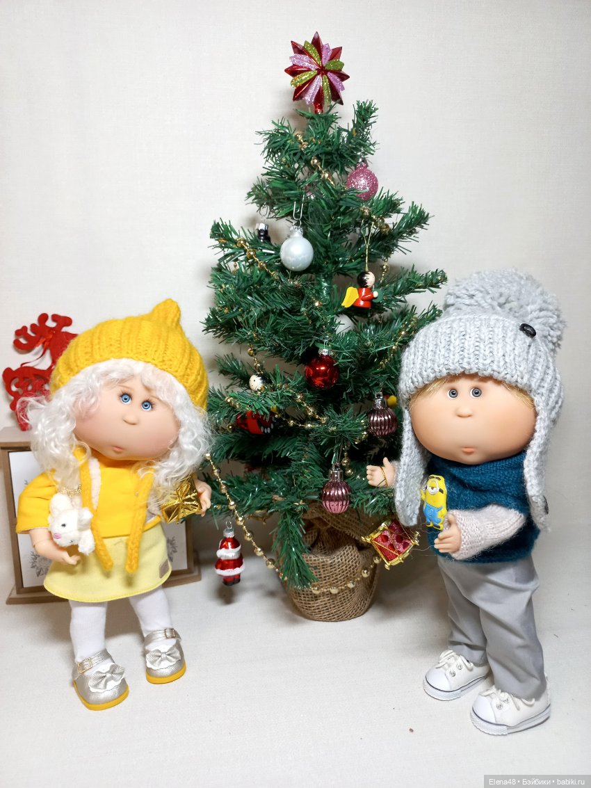 Новый год к нам мчится — Куклы Nines d'Onil (Нинес): Миа (Mia) (фото 4)