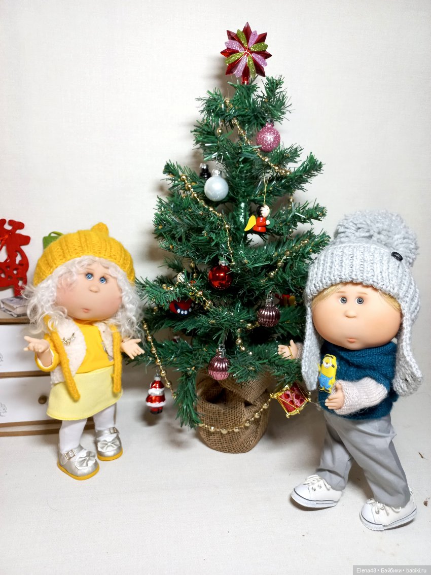 Новый год к нам мчится — Куклы Nines d'Onil (Нинес): Миа (Mia) (фото 3)