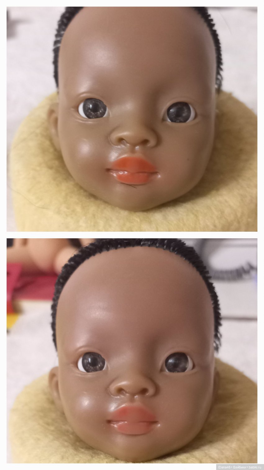 Лечение кукол — Чистка и лечение кукол: как убрать пятна (фото 2)
