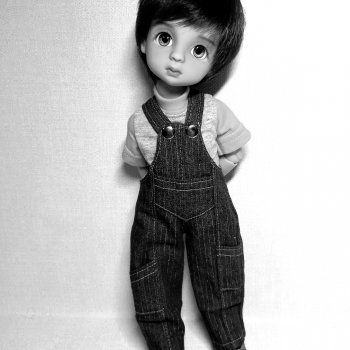 Детский сад штаны на лямках