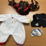 Одежда, обувь, парик от Файзах Спанос