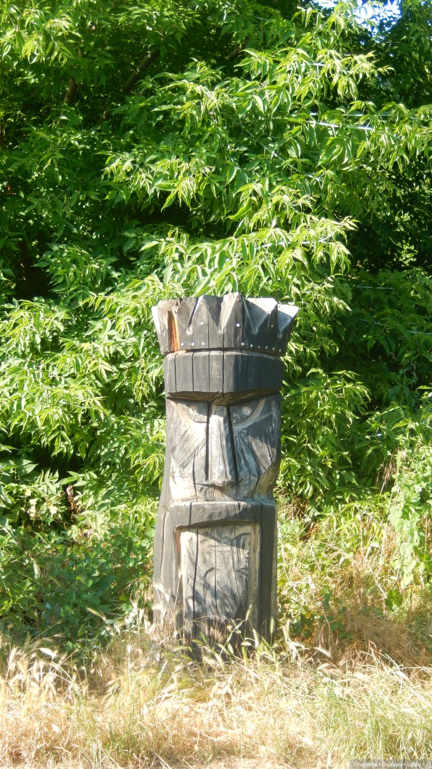 Ирэн и деревянные статуи. Прогулка (фото 5)