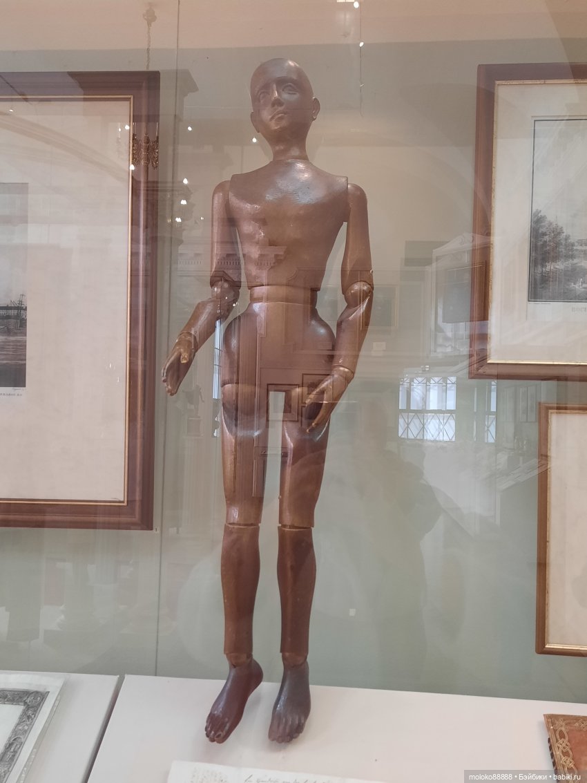 Шарнирка 18 века — Редкие антикварные куклы и реплики: воск