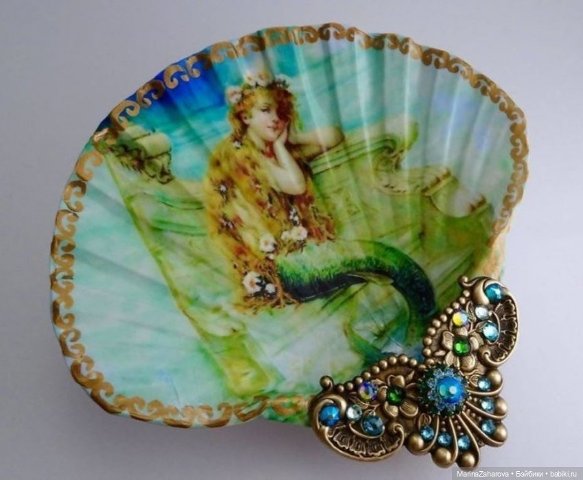 Живопись на ракушках — Другие хобби и увлечения: сад