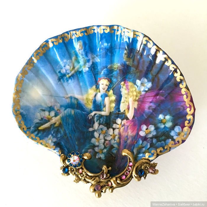 Живопись на ракушках — Другие хобби и увлечения: сад (фото 9)