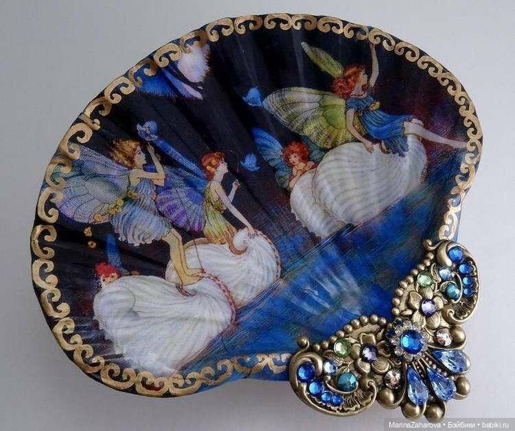 Живопись на ракушках — Другие хобби и увлечения: сад