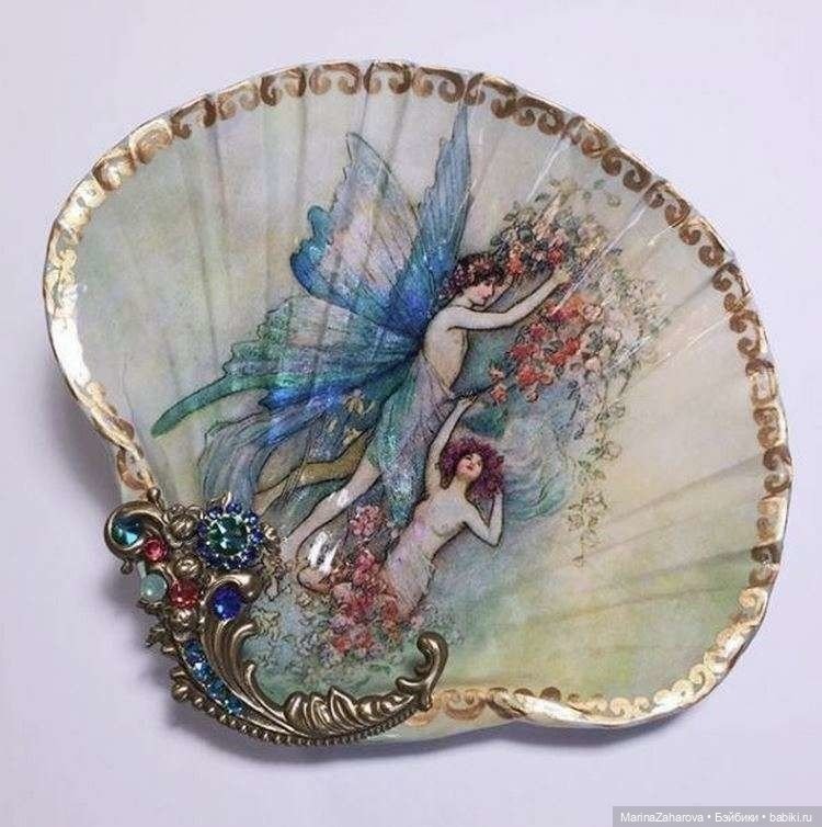 Живопись на ракушках — Другие хобби и увлечения: сад