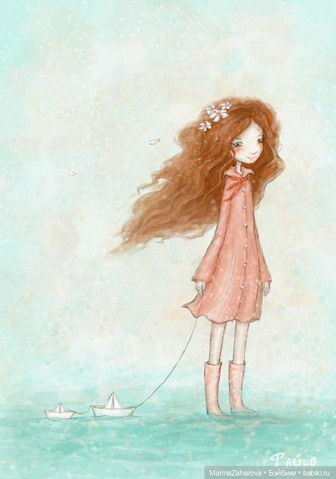 Прекрасное рядом. Иллюстрации чудесной художницы Саши Салминой (Файно)