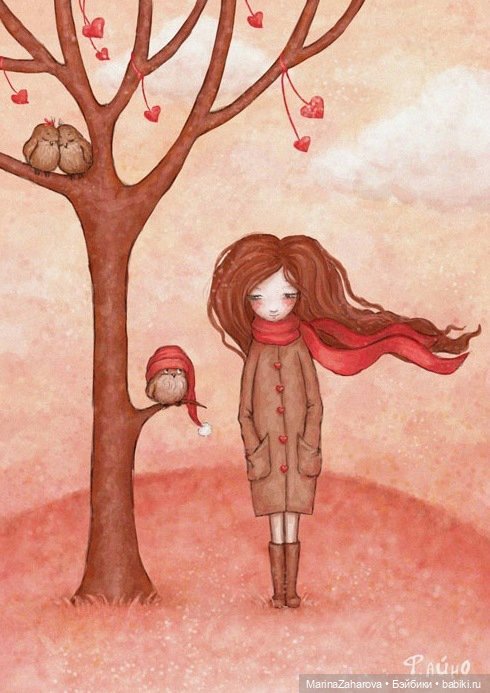 Прекрасное рядом. Иллюстрации чудесной художницы Саши Салминой (Файно)