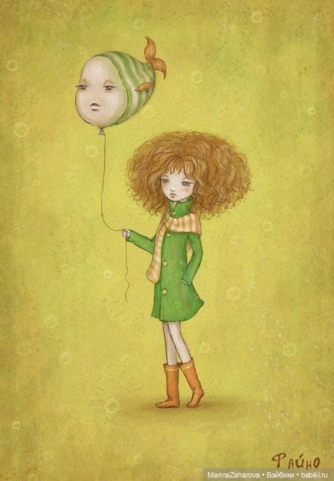 Прекрасное рядом. Иллюстрации чудесной художницы Саши Салминой (Файно)