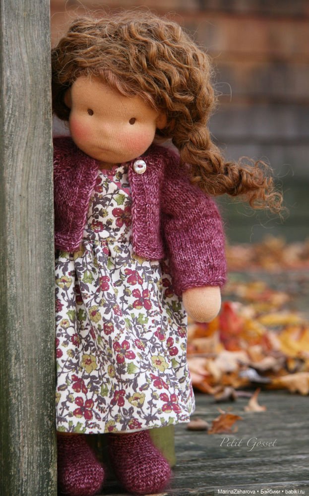 Прекрасное рядом. Вальдорфская кукла (фото 10)