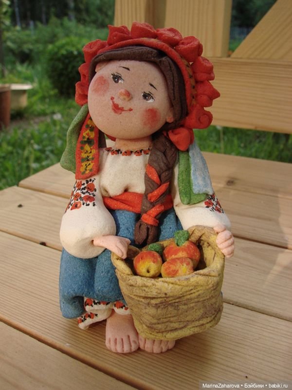 Прекрасное рядом. Куклы из соленого теста