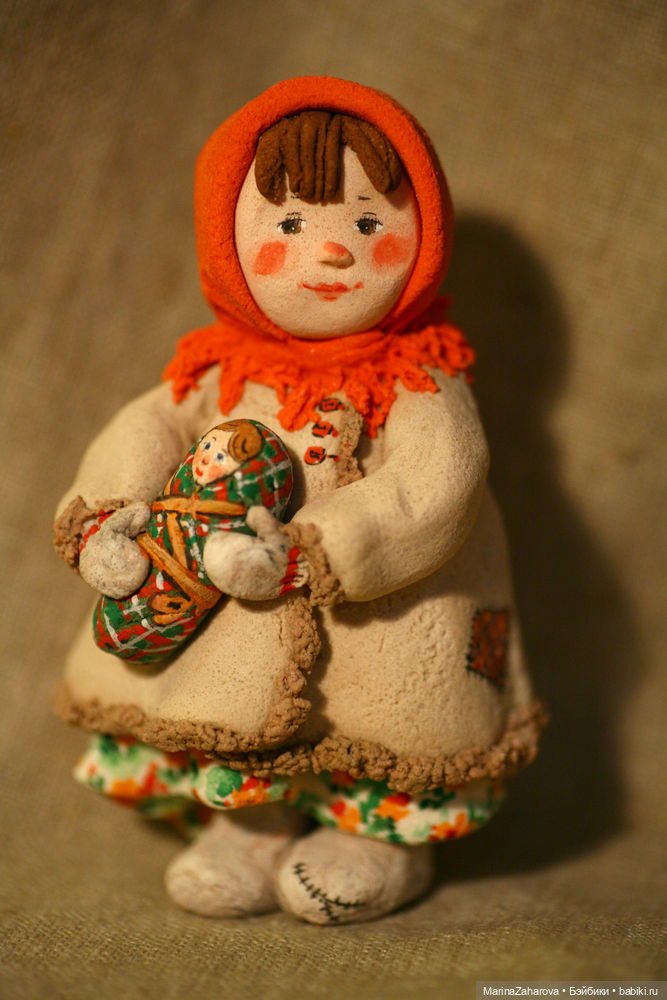 Прекрасное рядом. Куклы из соленого теста