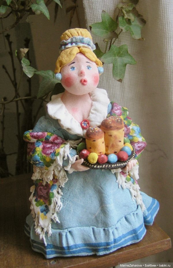 Прекрасное рядом. Куклы из соленого теста
