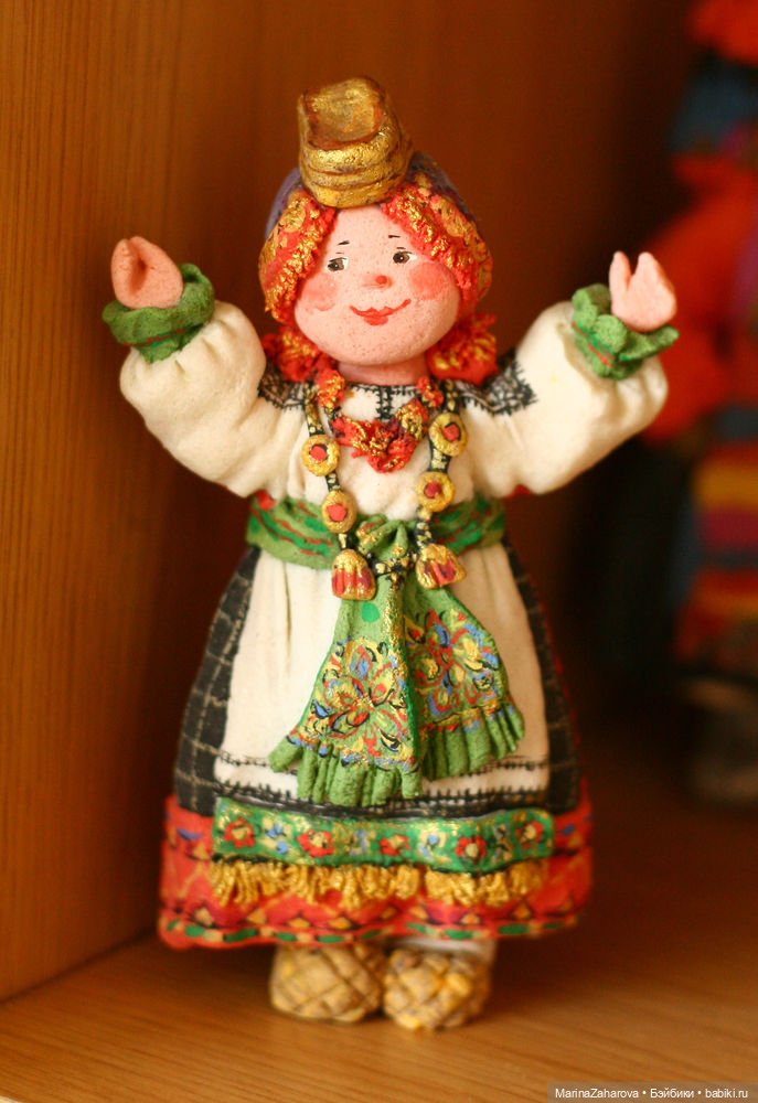 Прекрасное рядом. Куклы из соленого теста