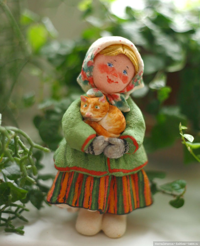 Прекрасное рядом. Куклы из соленого теста