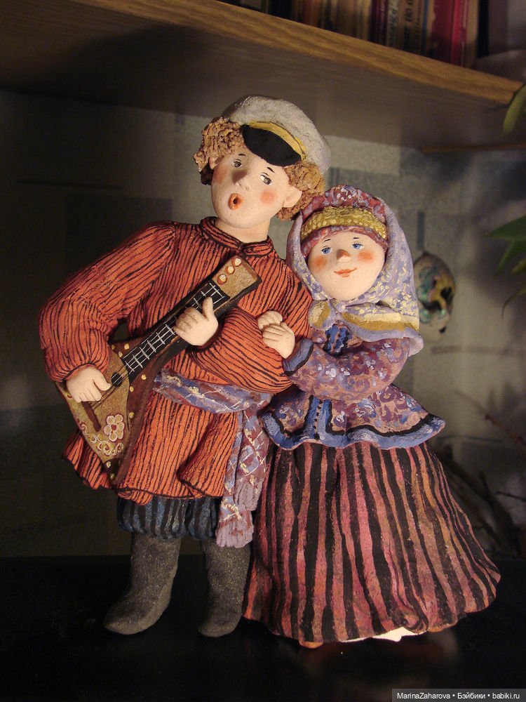 Прекрасное рядом. Куклы из соленого теста (фото 9)