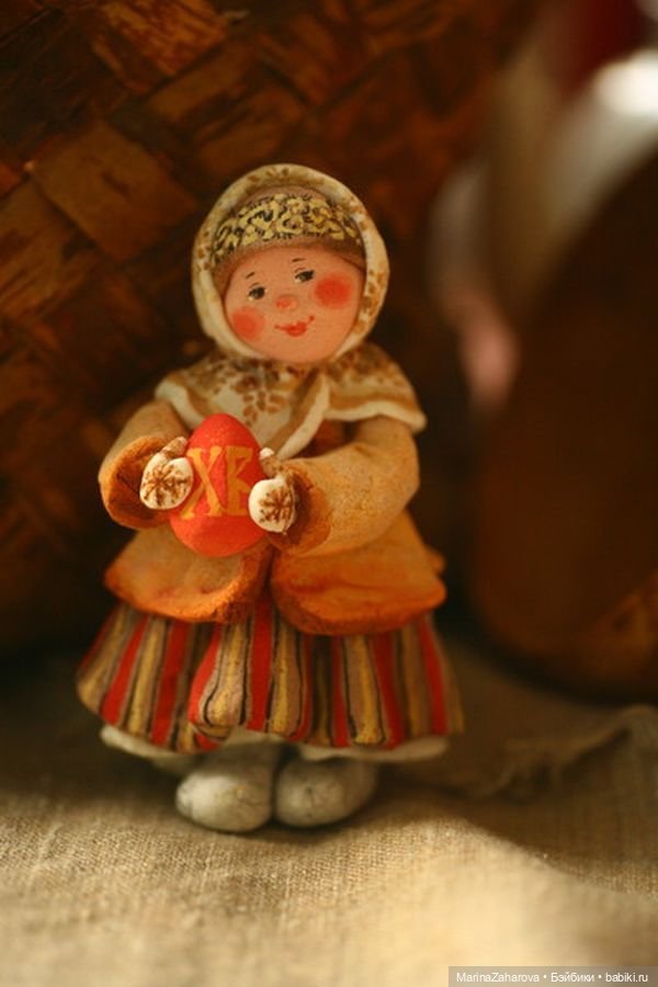 Прекрасное рядом. Куклы из соленого теста