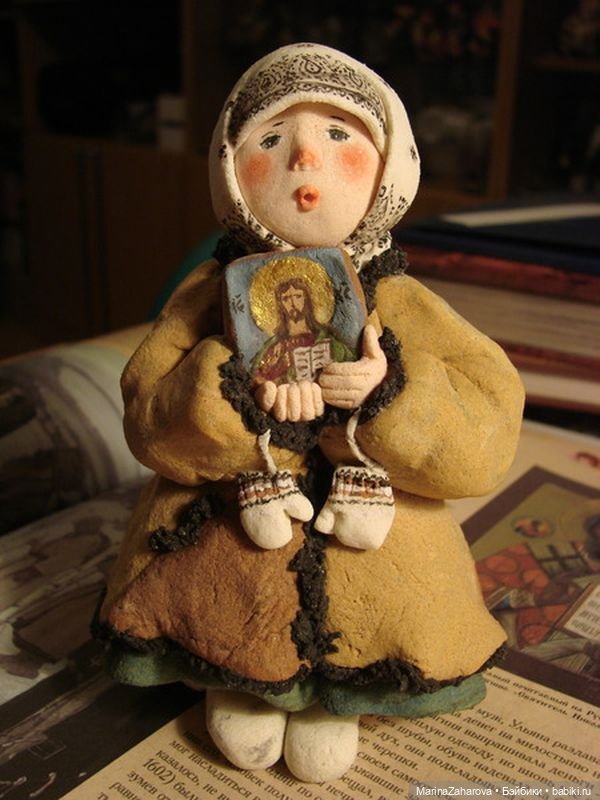 Прекрасное рядом. Куклы из соленого теста