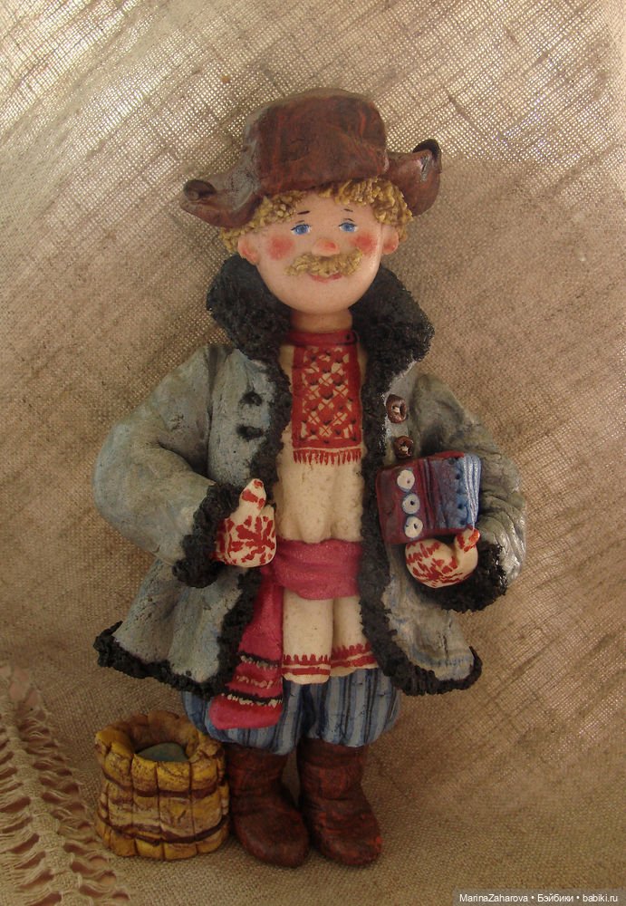 Прекрасное рядом. Куклы из соленого теста