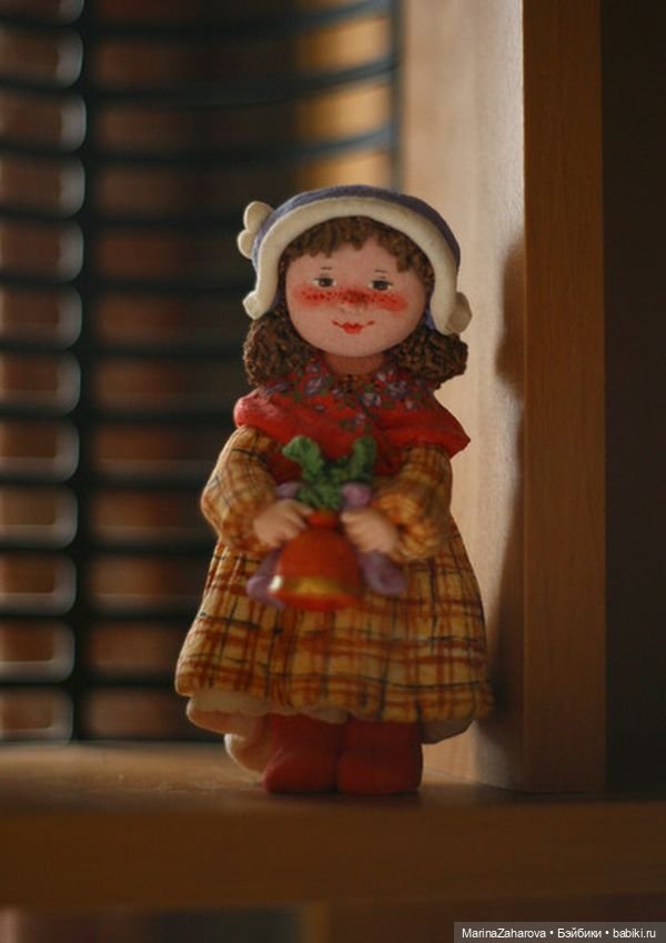 Прекрасное рядом. Куклы из соленого теста