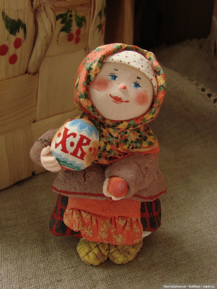 Прекрасное рядом. Куклы из соленого теста