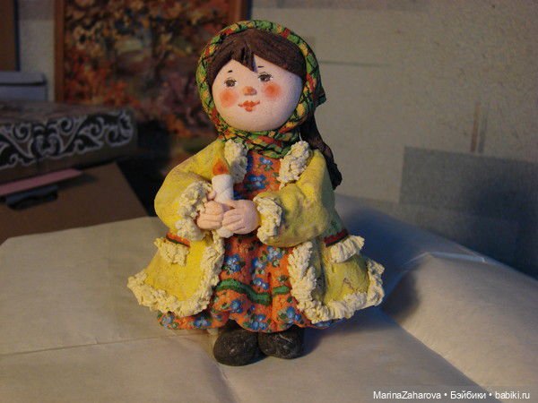 Прекрасное рядом. Куклы из соленого теста