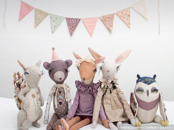 Прекрасное рядом. Игрушки Lena Bekh