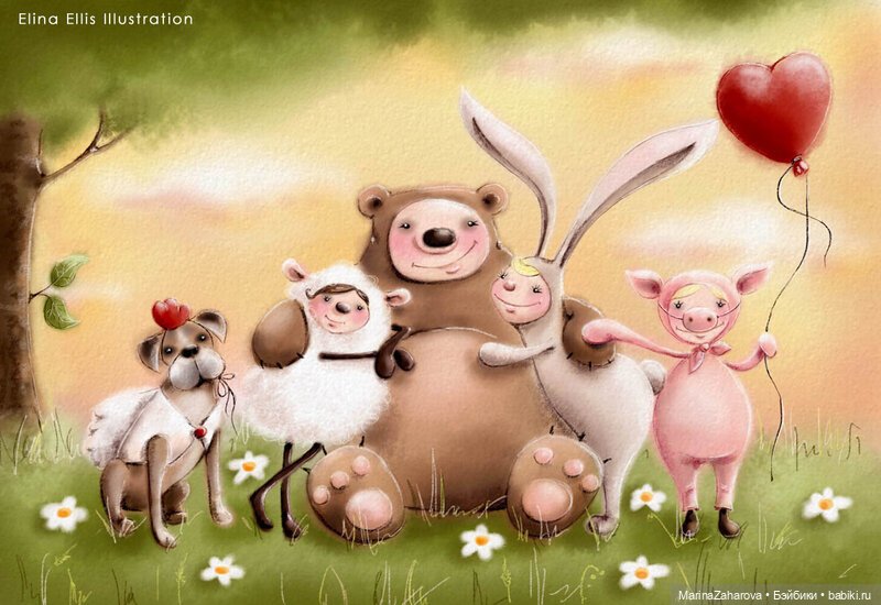 Прекрасное рядом. Художник-иллюстратор Элина Эллис